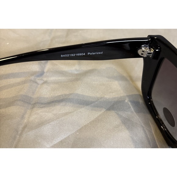 Prive Revaux Buena Vista Square Shape Polarized Sunglasses Black - Picture 4 of 8